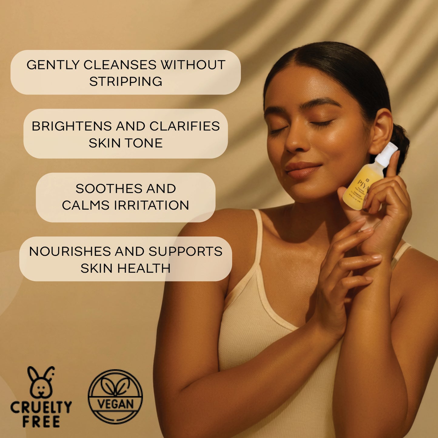 PIYA Turmeric Foaming Cleanser
