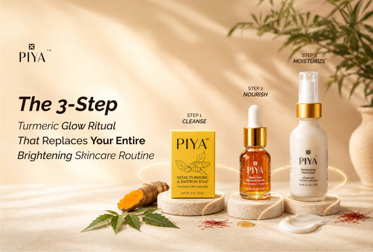 The 3-Step Turmeric Glow Ritual That Replaces Your Entire Brightening Skincare Routine