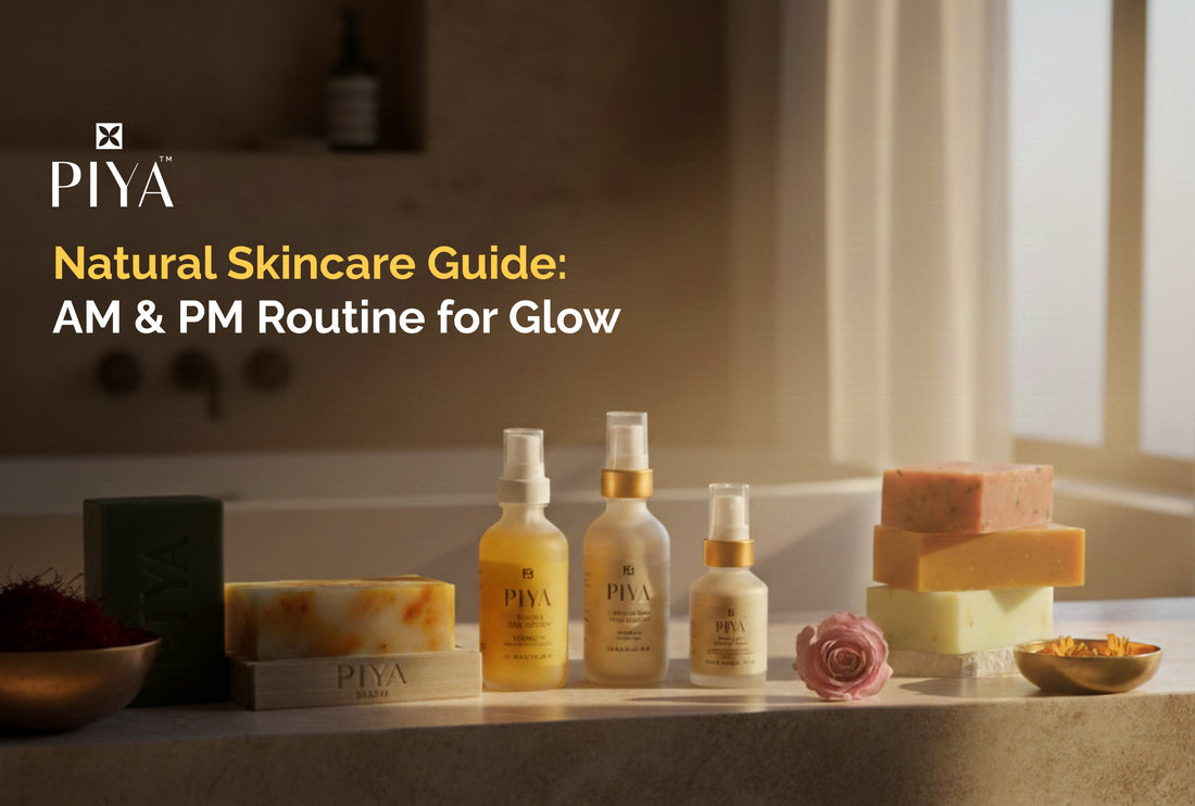 The Ultimate Natural Skincare Routine for Glowing Skin (AM & PM, Sensitive-Safe)