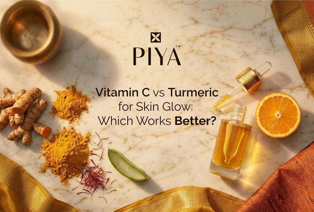 Vitamin C vs Turmeric: Which Natural Ingredient Is Better for Skin Glow?