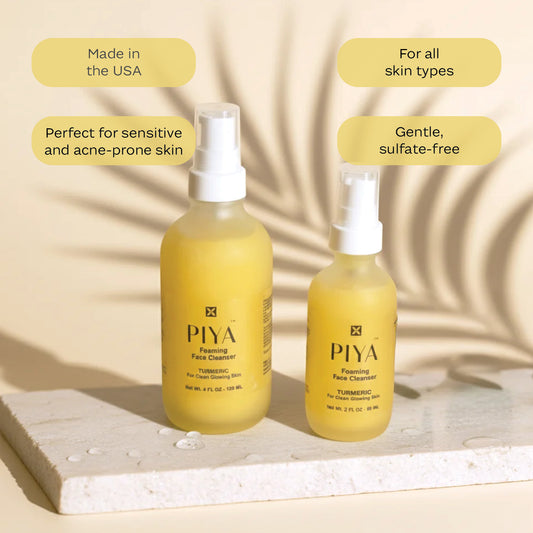PIYA Turmeric Foaming Cleanser