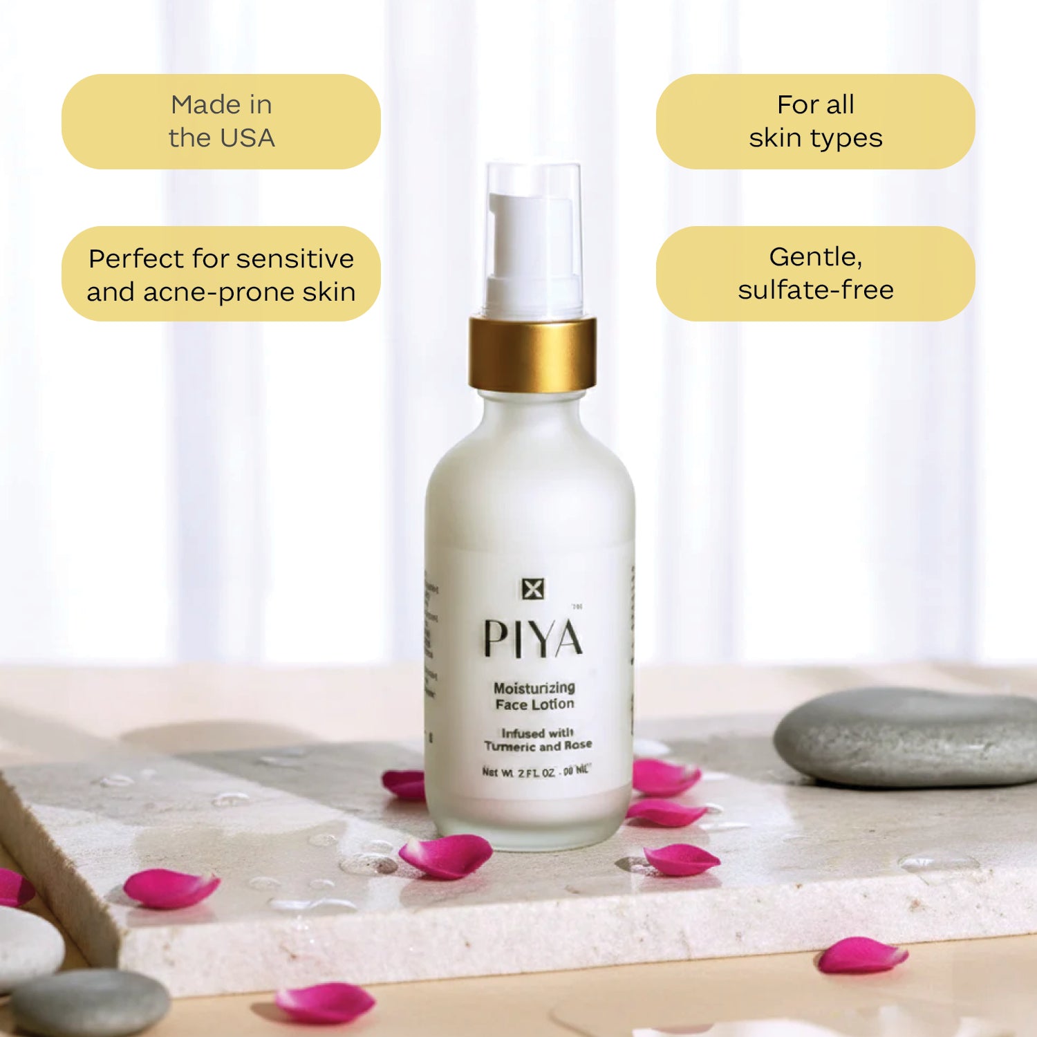 Turmeric Face Lotion – Glow & Hydration | PIYA BEAUTY
