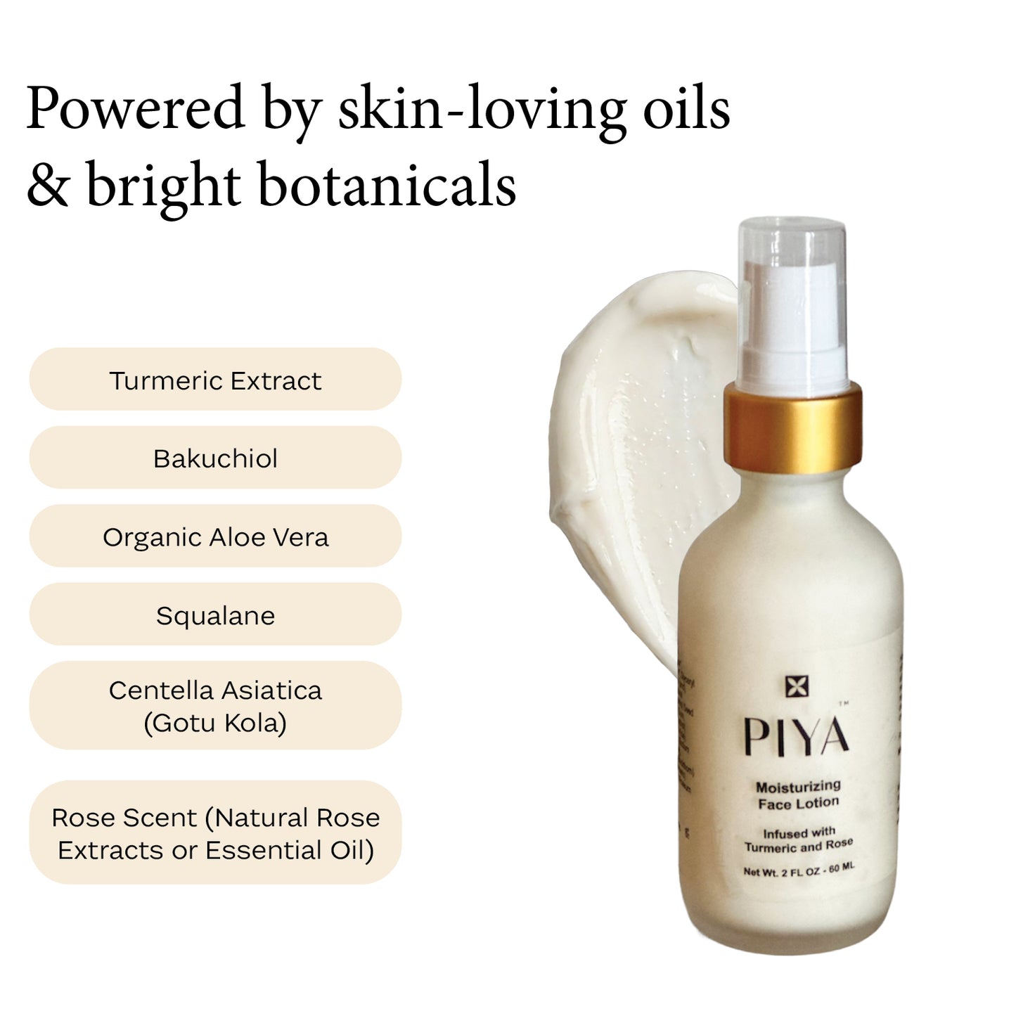PIYA moisturizing Face Lotion