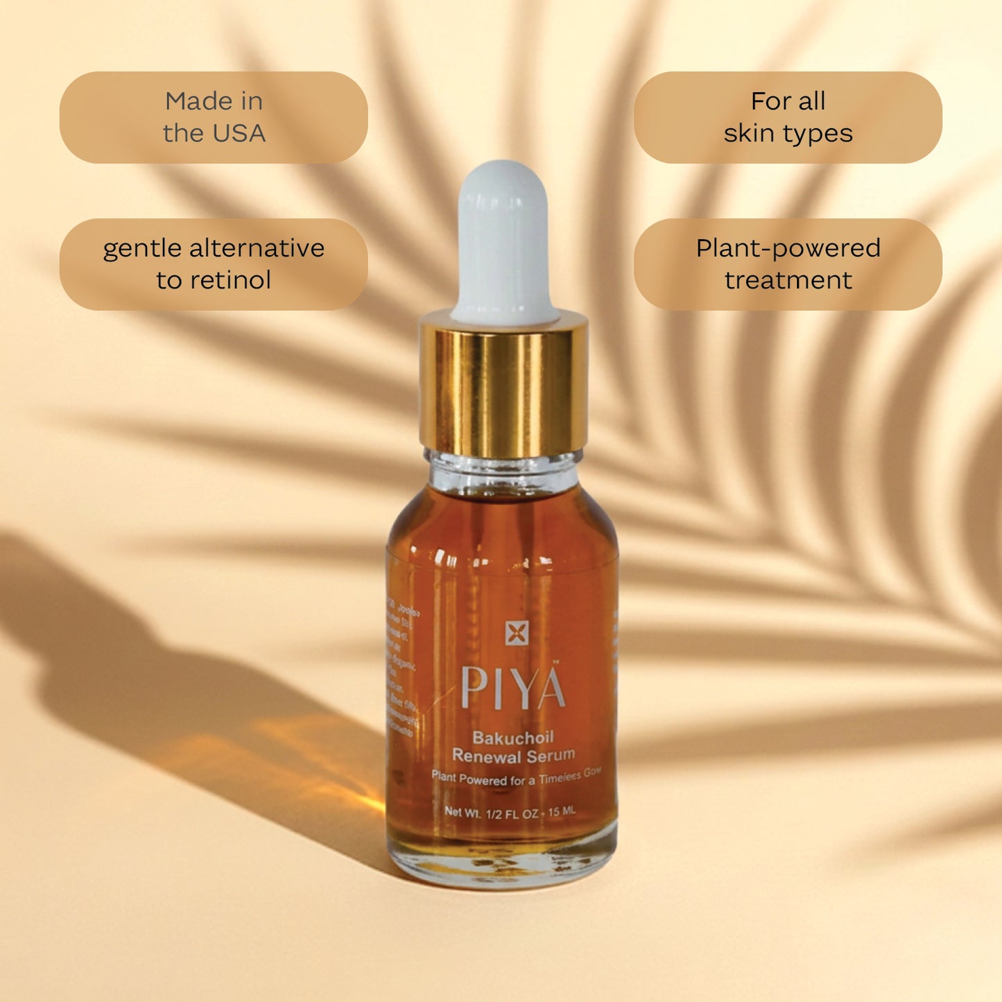 PIYA Bakuchiol Renewal Serum