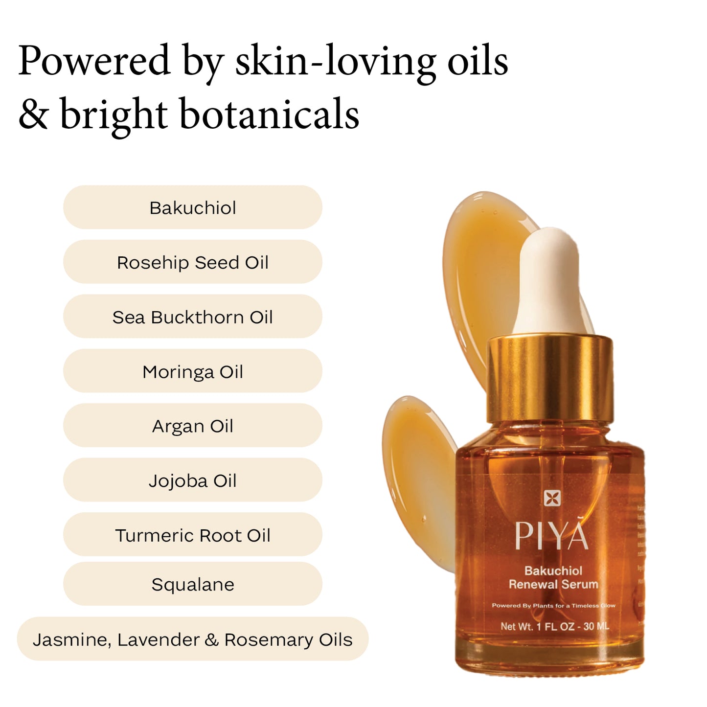 PIYA Bakuchiol Renewal Serum